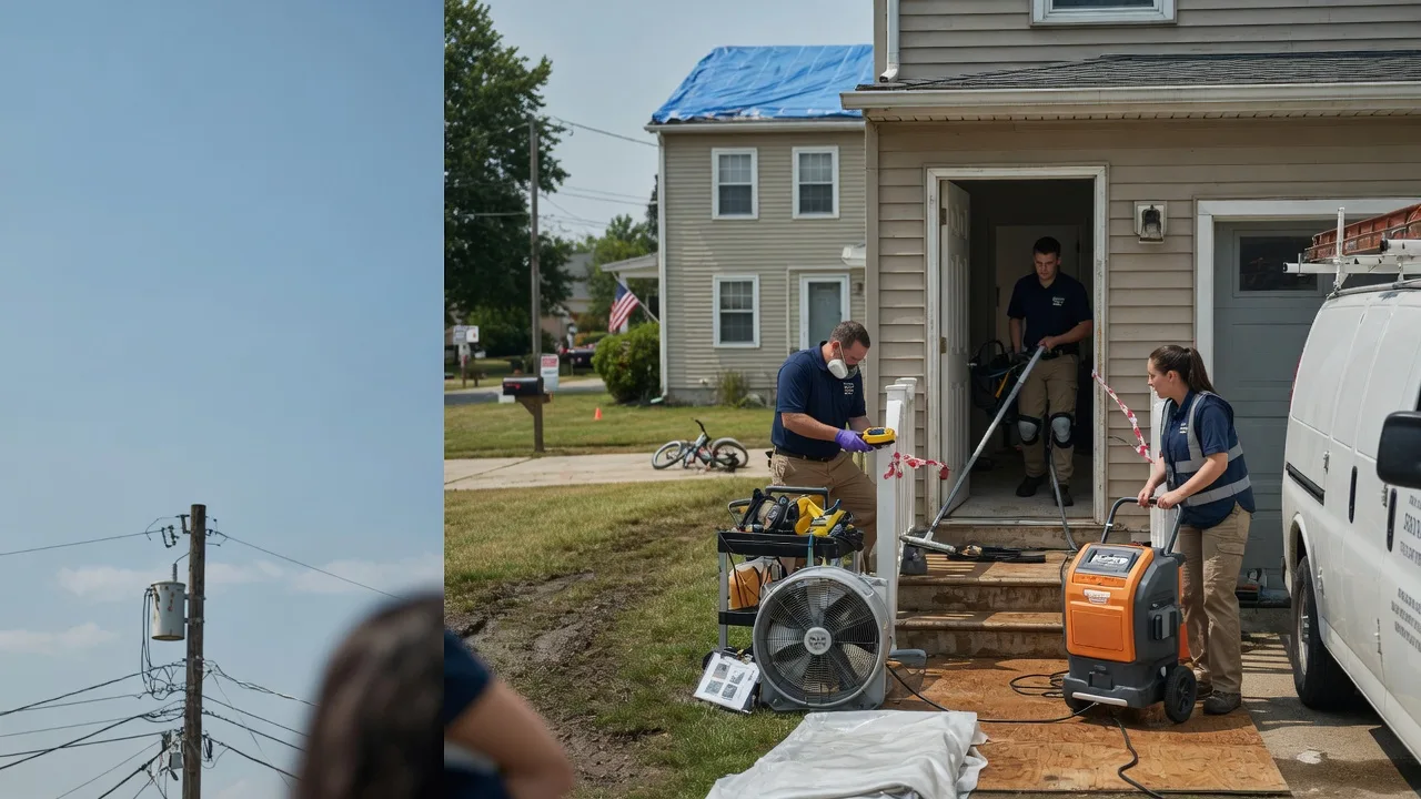 Water Damage Repair in North Manchester, IN near me